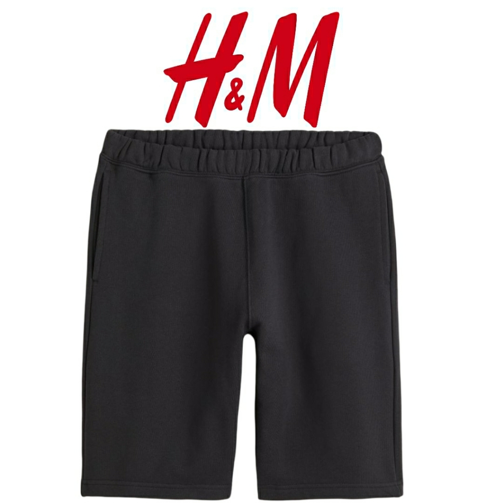 Relaxed Fit Cotton Jogger Shorts